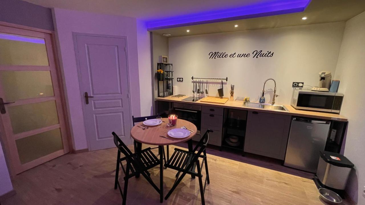 Mille Et Une Nuit, Appartement Classe 3 Etoiles En Rdc Avec Exterieur Et Parking Dole Kültér fotó