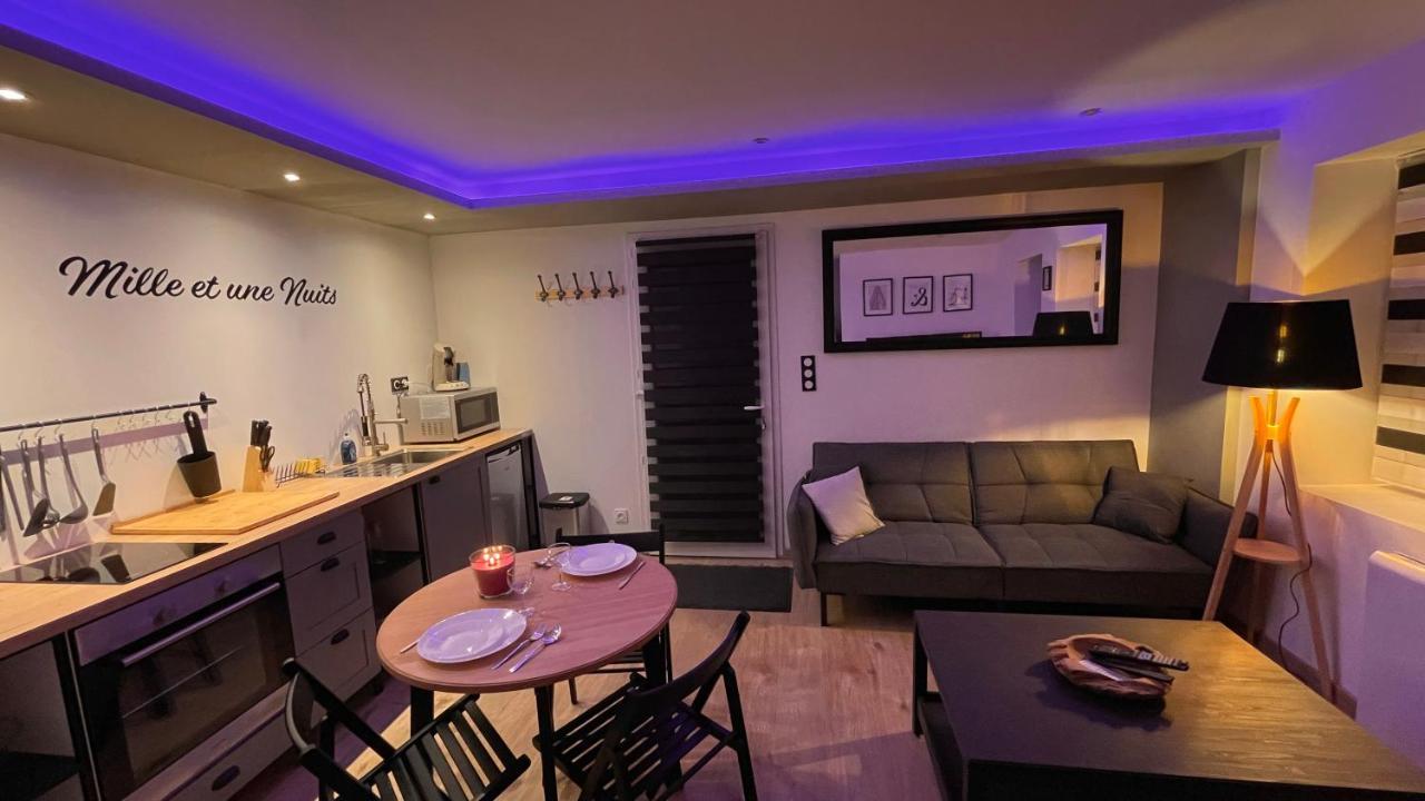 Mille Et Une Nuit, Appartement Classe 3 Etoiles En Rdc Avec Exterieur Et Parking Dole Kültér fotó
