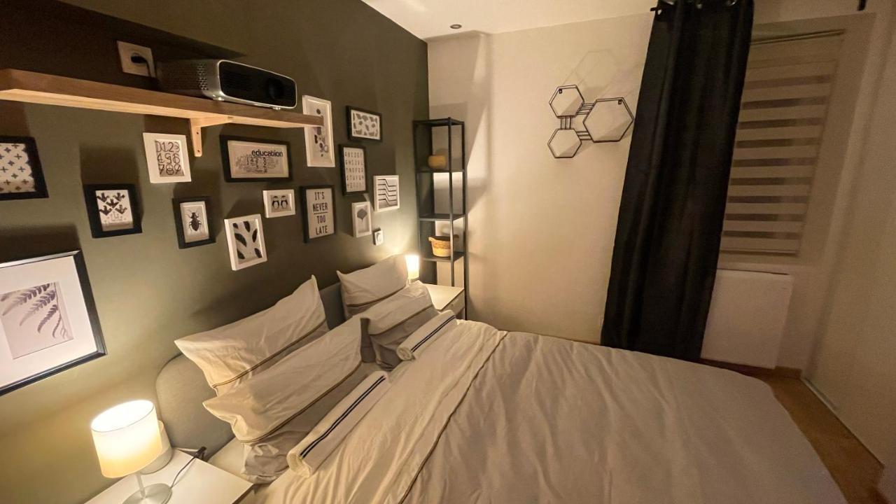 Mille Et Une Nuit, Appartement Classe 3 Etoiles En Rdc Avec Exterieur Et Parking Dole Kültér fotó